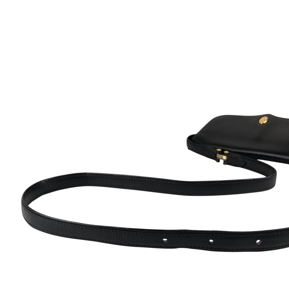 Cartier Logo Shoulder bag Black Vintage hvng2e