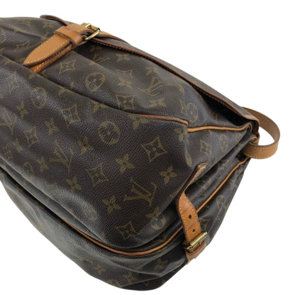 LOUIS VUITTON Monogram Shoulder bag Brown Vintage M42254 j4a4v6