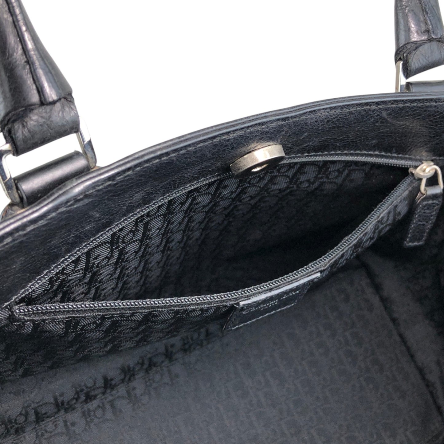 Christian Dior Handbag Black Vintage wcf6xi