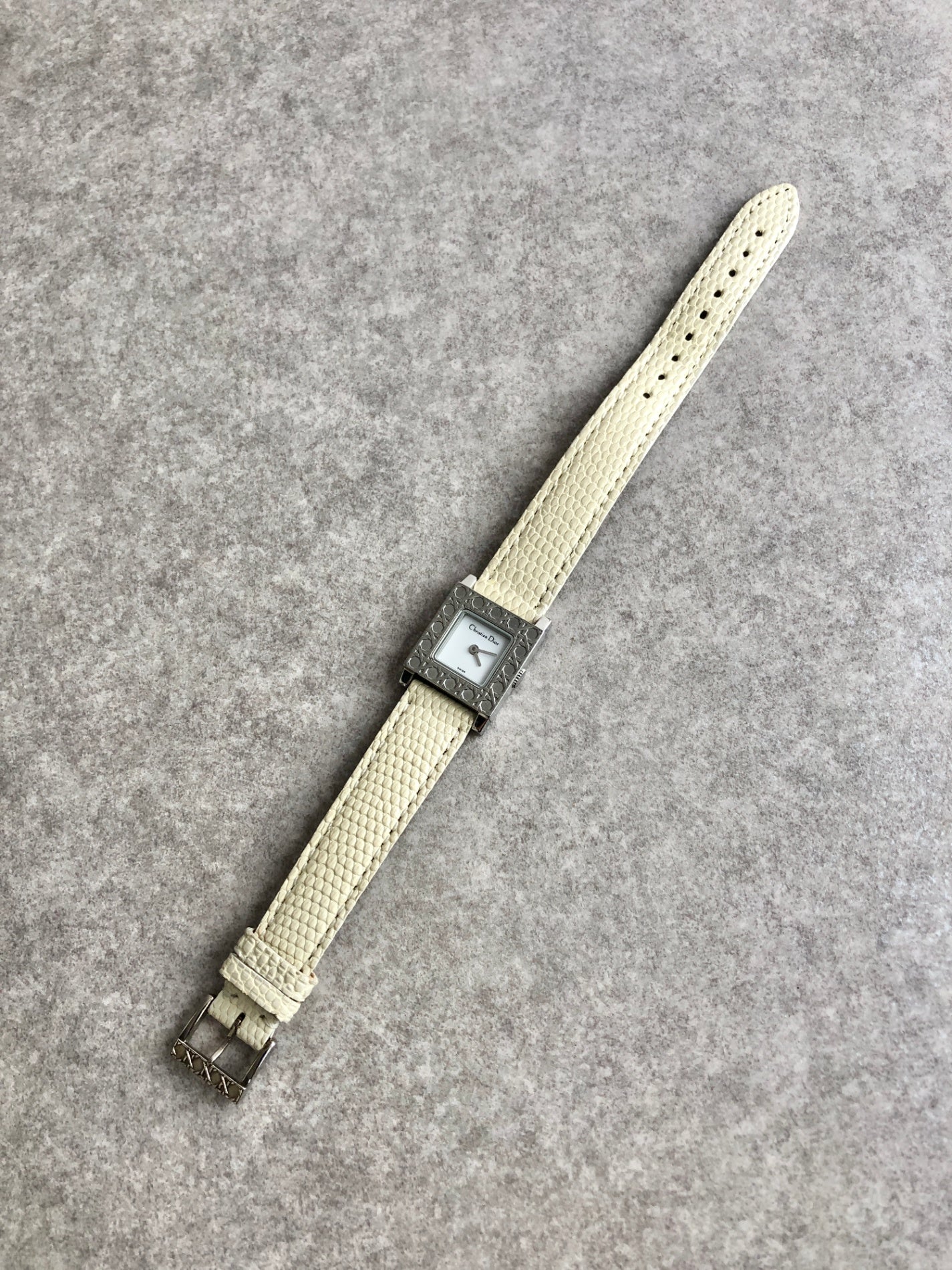Christian Dior Watch Beige Vintage ekdwbj