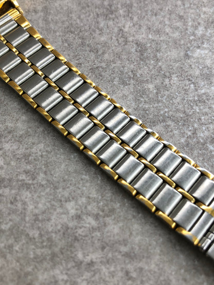 Christian Dior Quartz Watch Gold×Silver 41.12.01 Vintage 6gfb2c