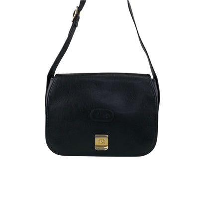 CELINE Horse Carriage Shoulder bag Black Vintage b7miwj