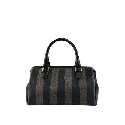 FENDI Pecan Two-way Small Boston bag Shoulder bag Brown Vintage ntzyuv