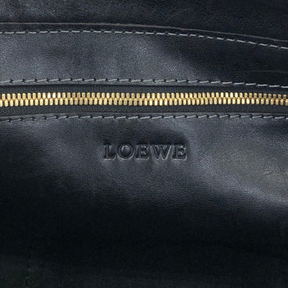 LOEWE Anagram Handbag Black Vintage x7a23e