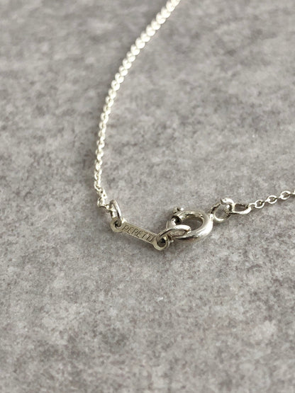 Tiffany & Co. SILVER925 Necklace Silver Vintage mdbwzi
