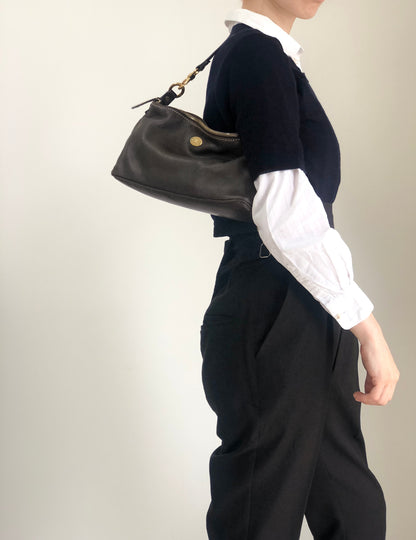 CELINE Triomphe Small Handbag Brown Vintage yat2yf