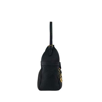 LOEWE Logo Shoulder bag Black Vintage earnia