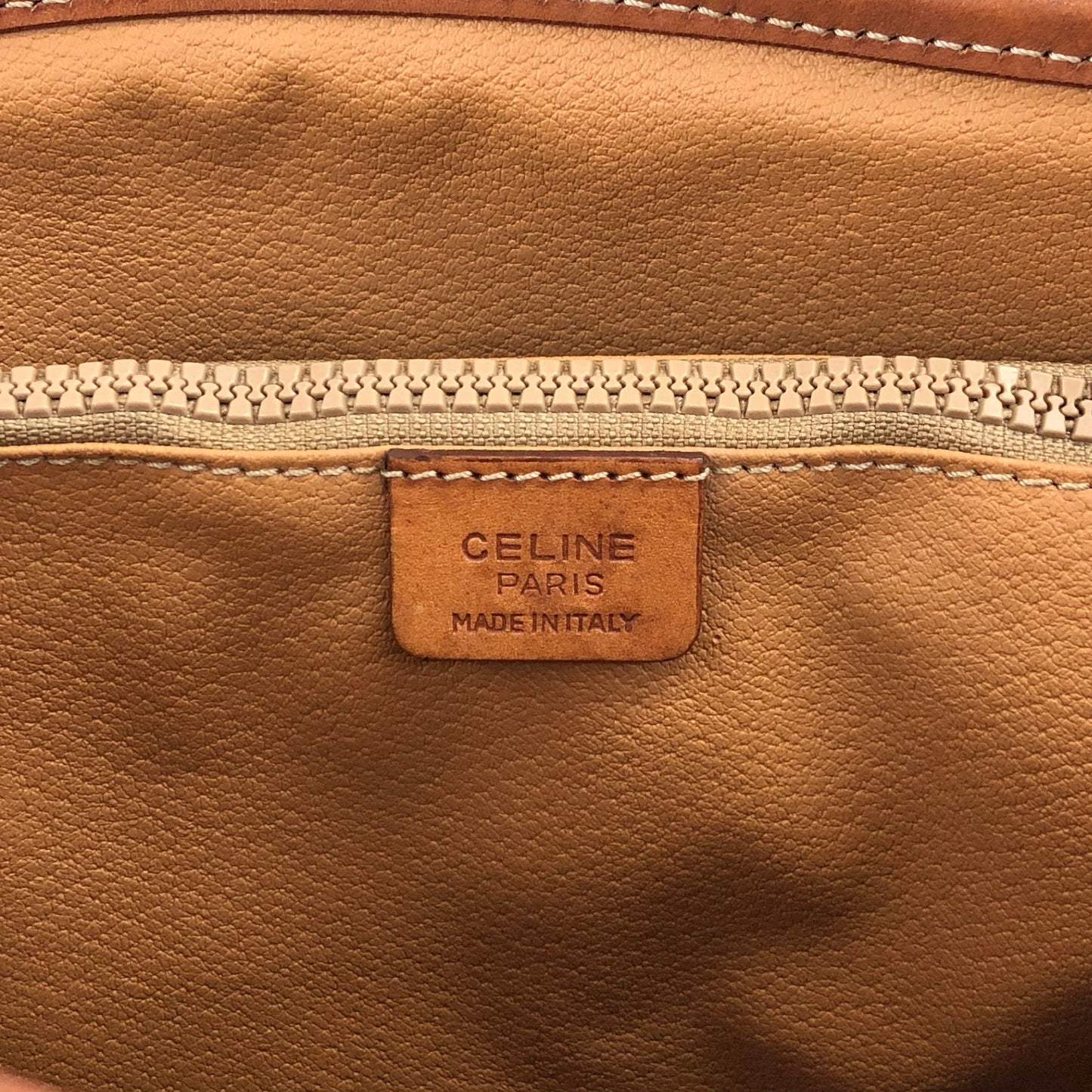CELINE Macadam Blason Totebag Brown Vintage 6im6cj