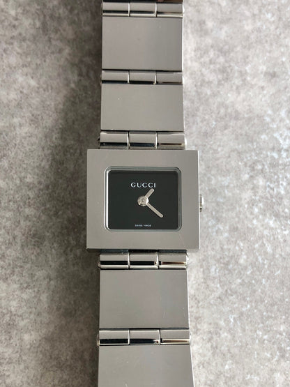 GUCCI Watch Silver 600L Vintage ft54eb