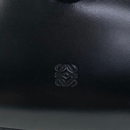 LOEWE Anagram Top Handle Handbag Black Vintage ihd733