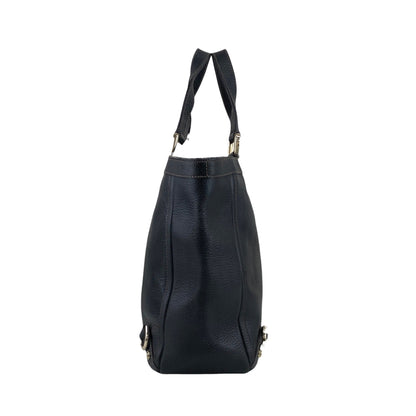 GUCCI Horse Bit Totebag Navy Vintage kftpgd