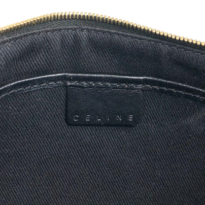CELINE Macadam Handbag Hobobag Black Vintage f52hnu