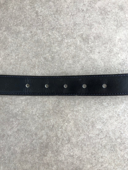 CELINE Triomphe Belt Black Vintage duzzud