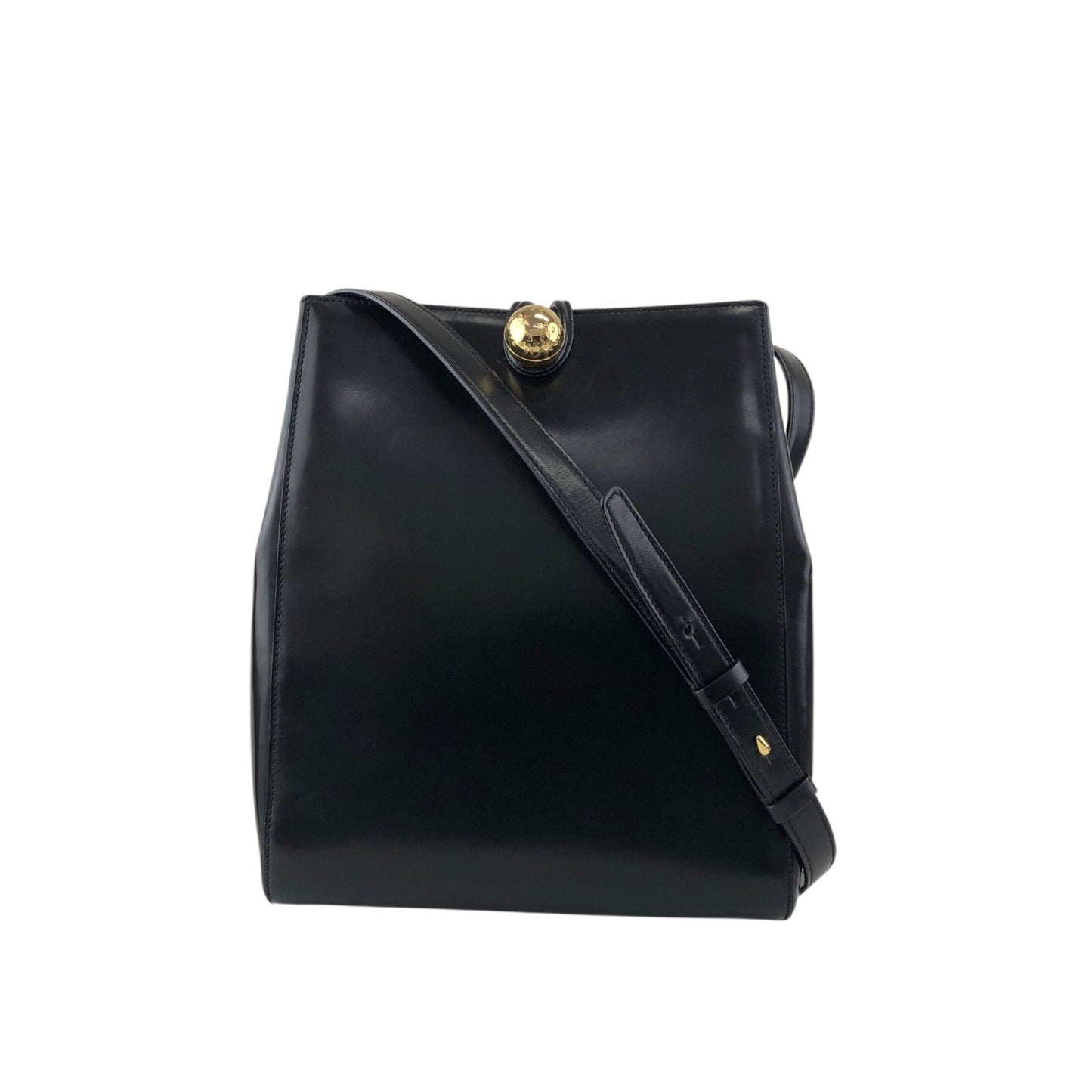 CELINE Starball Shoulder bag Black Vintage eay7uv