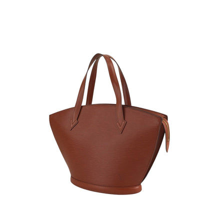 LOUIS VUITTON Epi Totebag Brown Vintage p6db2u