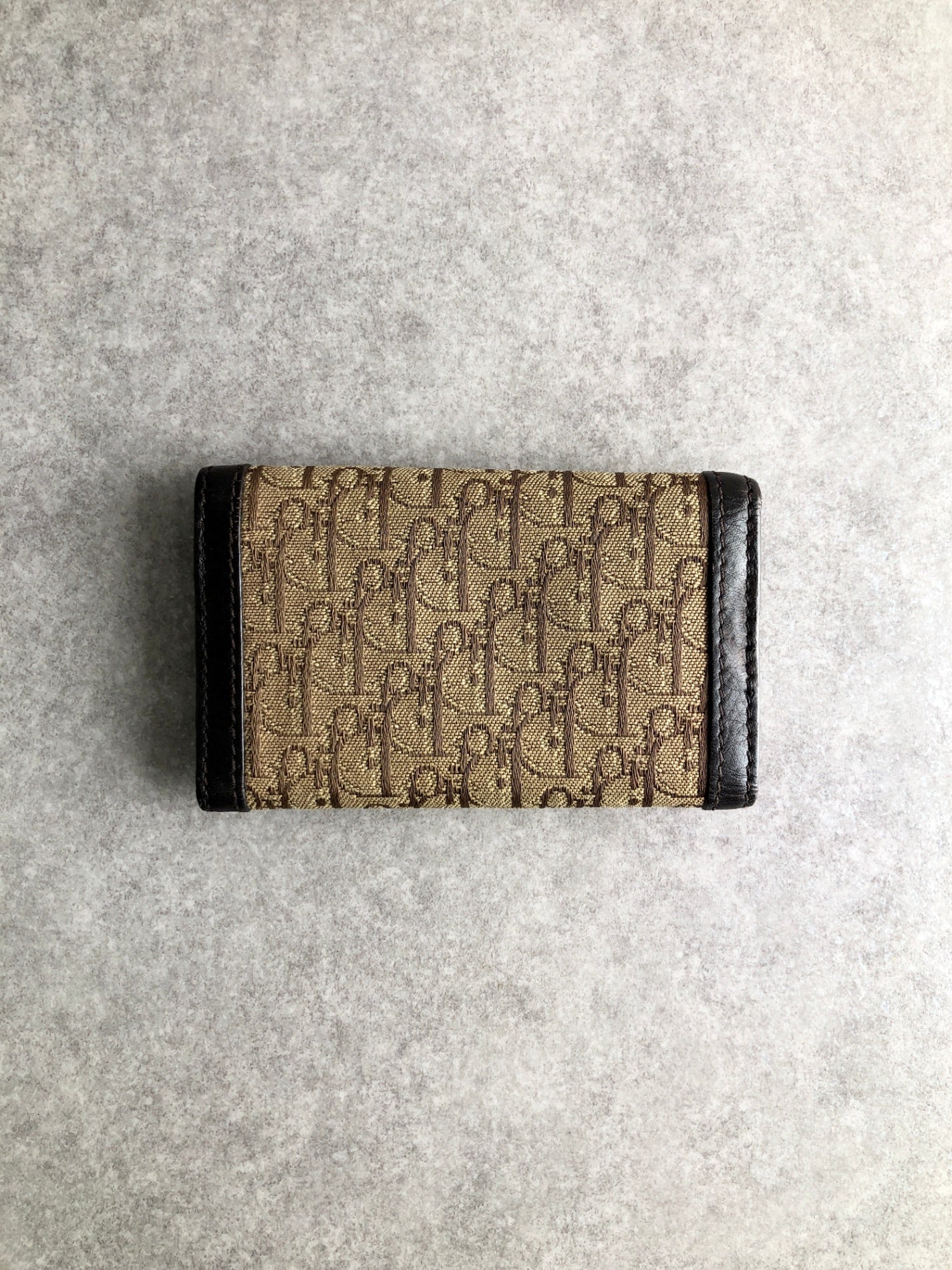 Christian Dior Street Chic 鑰匙包 棕色 復古 bubim6