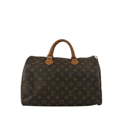 LOUIS VUITTON Monogram Speedy35 Handbag Boston bag Brown Vintage M41526 y3e6fb