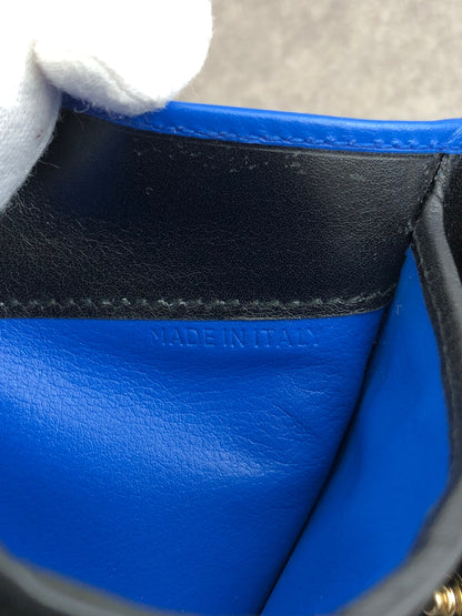 Cartier Folded Wallet Blue Vintage 7iyaaa