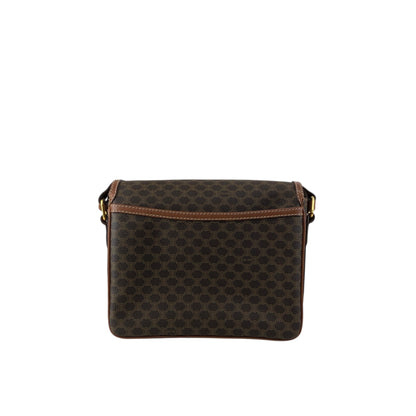 CELINE Macadam Horse Bit Shoulder bag Brown Vintage 3h7y8z