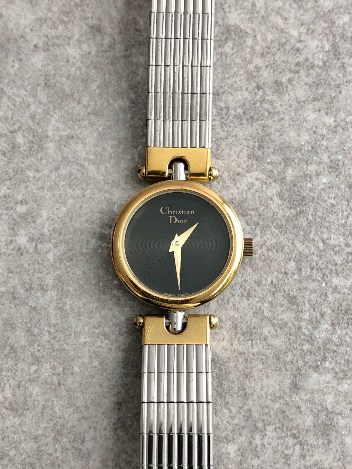 Christian Dior Watch Silver×Gold 3025 Vintage fpx22i – VintageShop