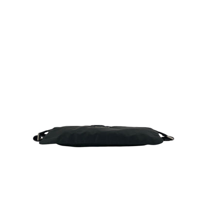 PRADA Tessuto Triangle Logo Sling bag Black Vintage 6r35d5