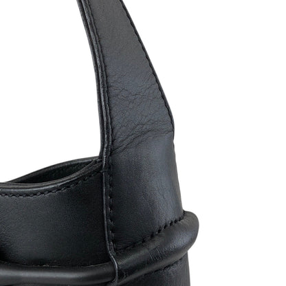 GUCCI Horse Bit Shoulder bag Hobobag Black Vintage s3x3cn