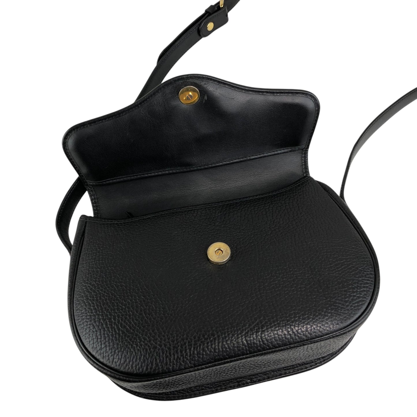 Christian Dior CD Logo Shoulder bag Black Vintage 8yp8df