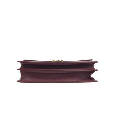 Cartier Shoulder bag Bordeaux Vintage r8tpmr