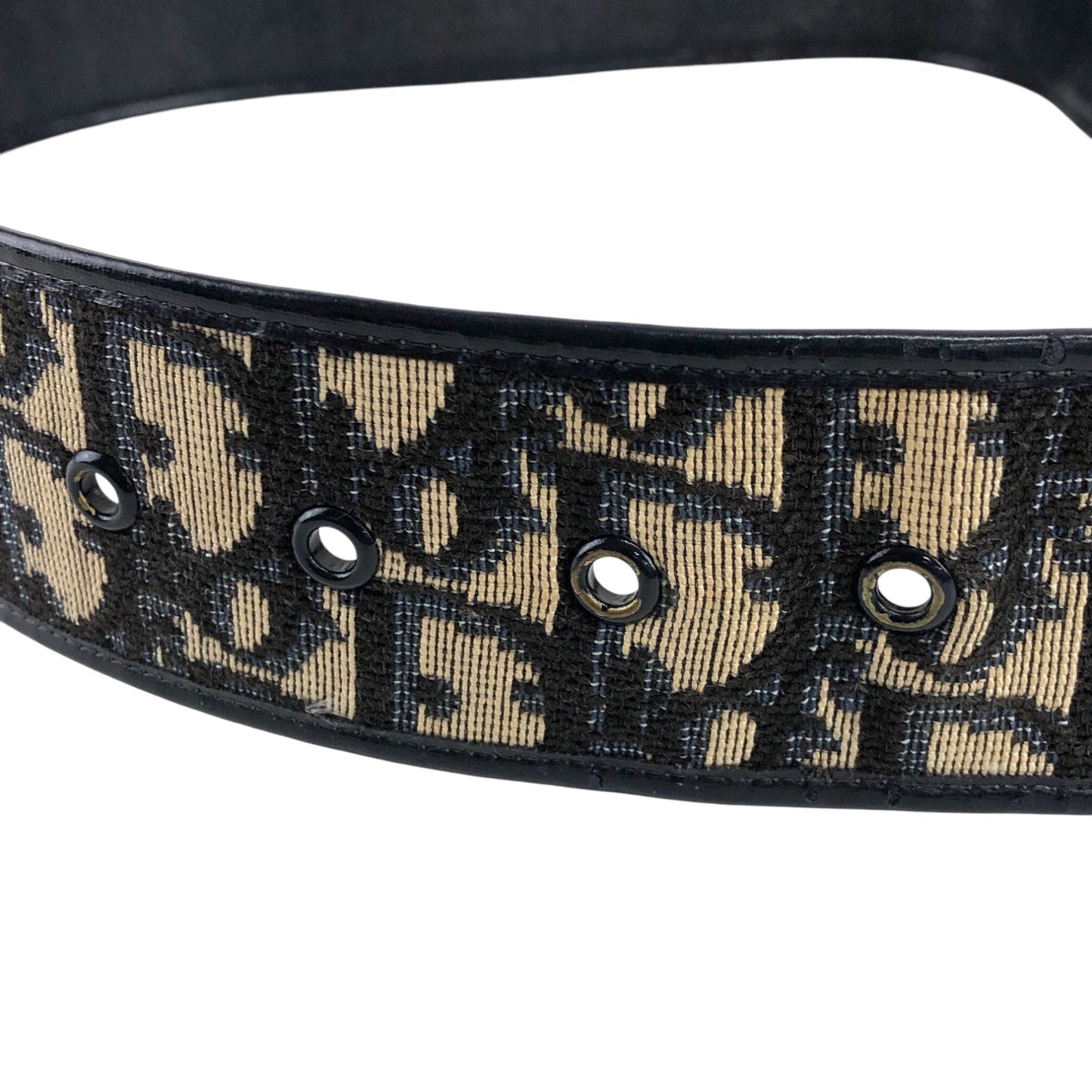 Christian Dior Trotter Belt Navy Vintage 5vwxfp