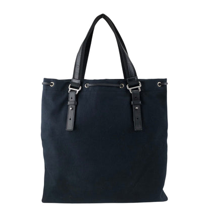 Yves Saint Laurent YSL Logo Totebag Handbag Black Vintage vtg2pn