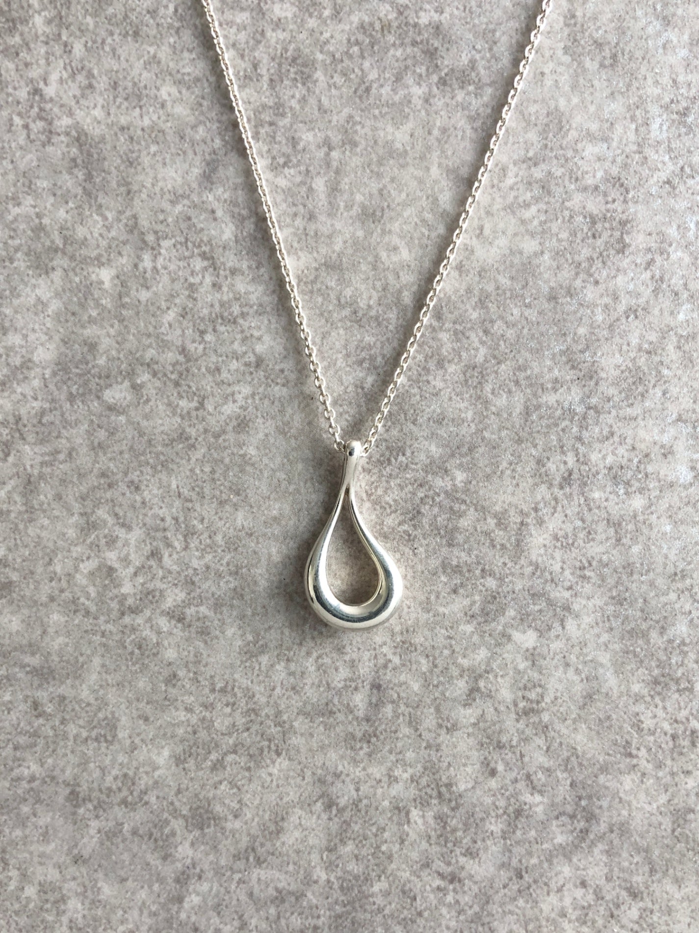 Tiffany & Co. SILVER925 Necklace Silver Vintage 7vvufh