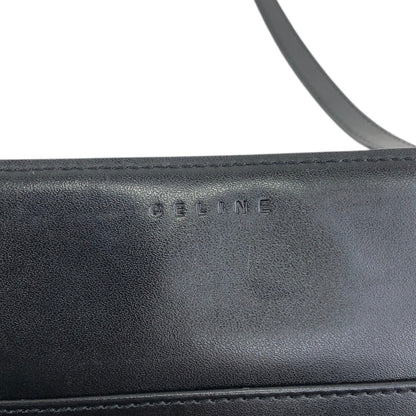 CELINE Macadam Shoulder bag Black Vintage dwm48m