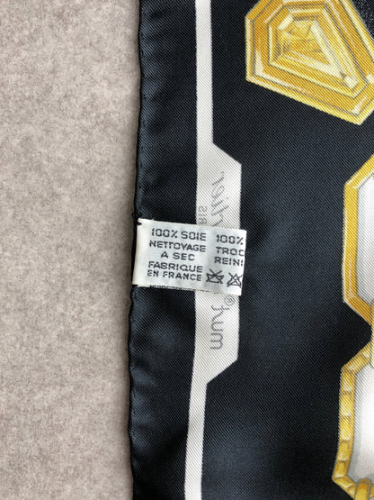 Cartier Scarf Black Vintage pvjkn5