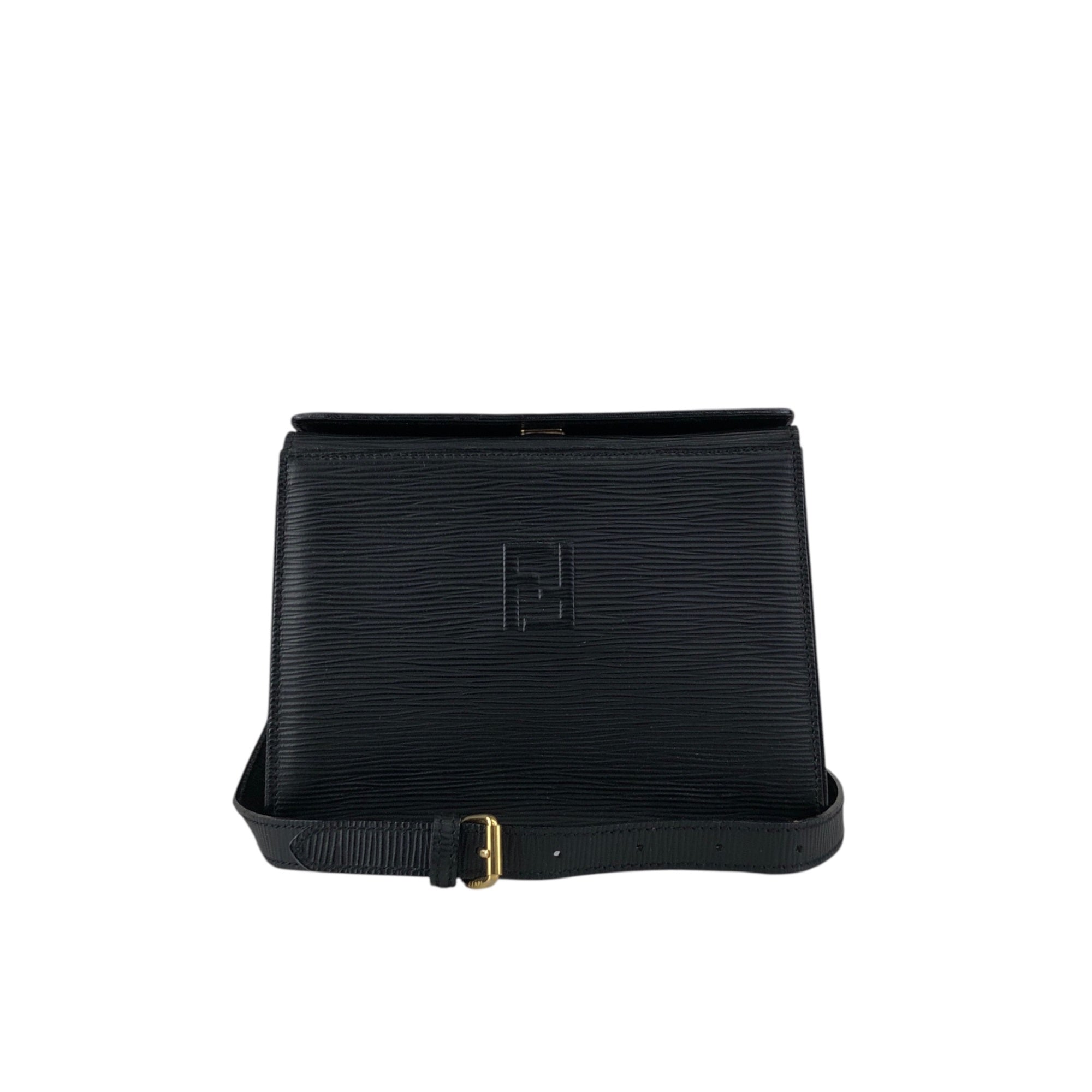 バッグ FENDI LOGO PLATE NYLON SHOULDER BAG FENDI(フェンディ) vintage logo nylon shoulder bag