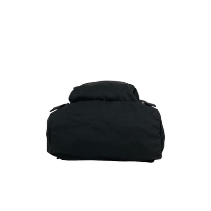 PRADA Tessuto Triangle Logo Backpack Black Vintage 6jg2ux