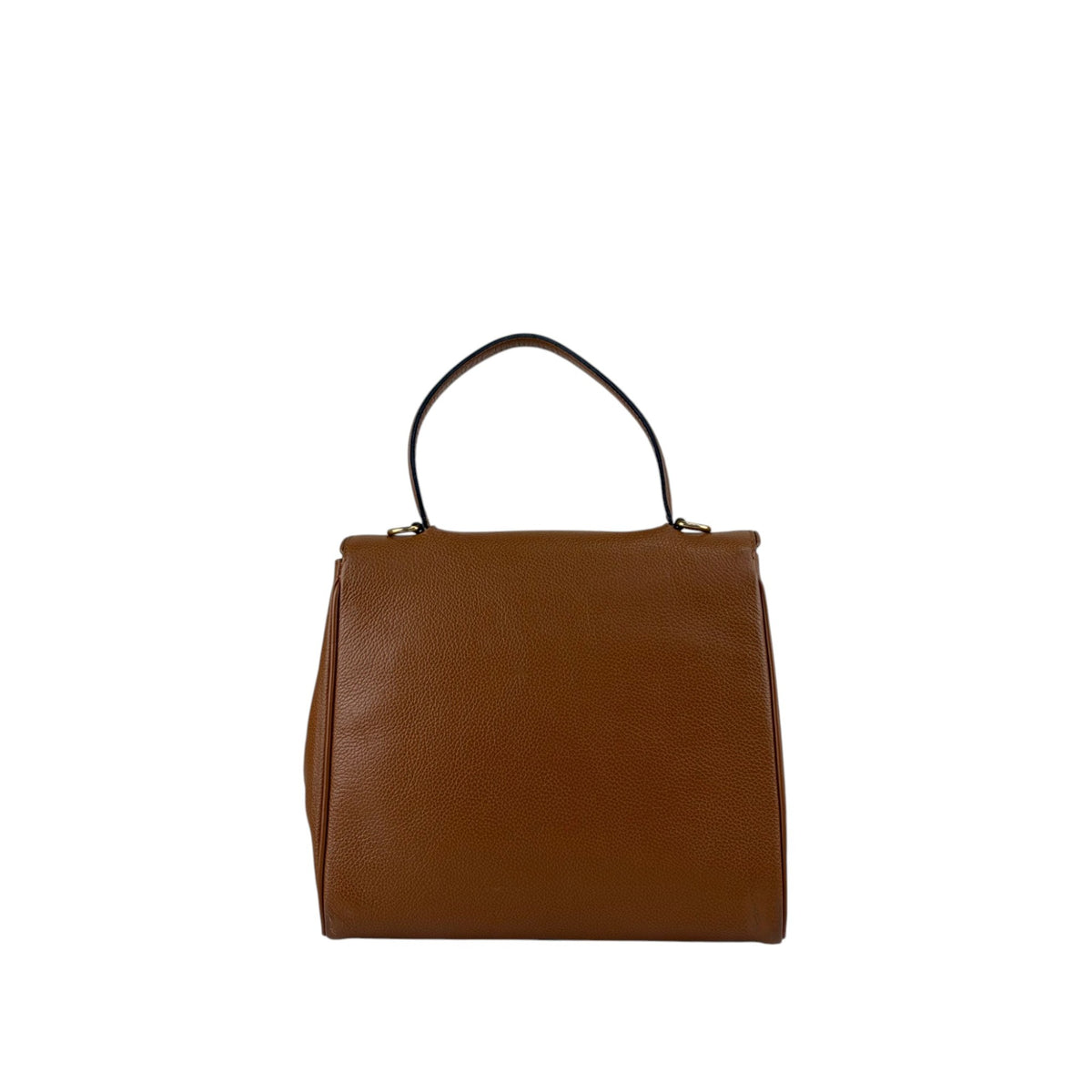 CELINE Toggle Clasp Two-way Handbag Shoulder bag Brown Vintage p67n53
