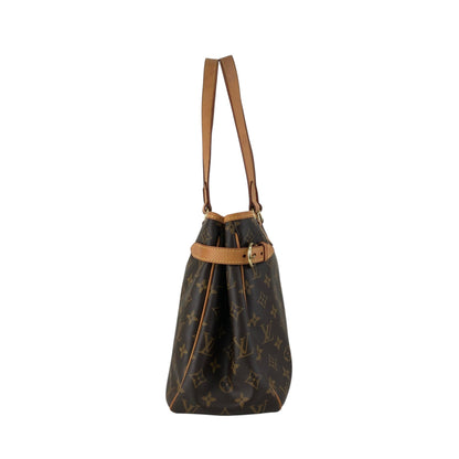 LOUIS VUITTON Monogram Handbag Batignolles Horizontal M51154 Totebag Brown Vintage f7etm4