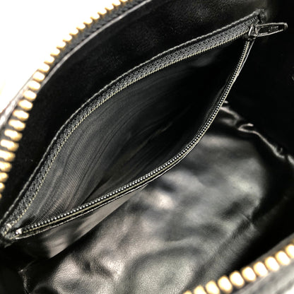CELINE Blason Two-way Boston bag Shoulder bag Black Vintage cju3i5