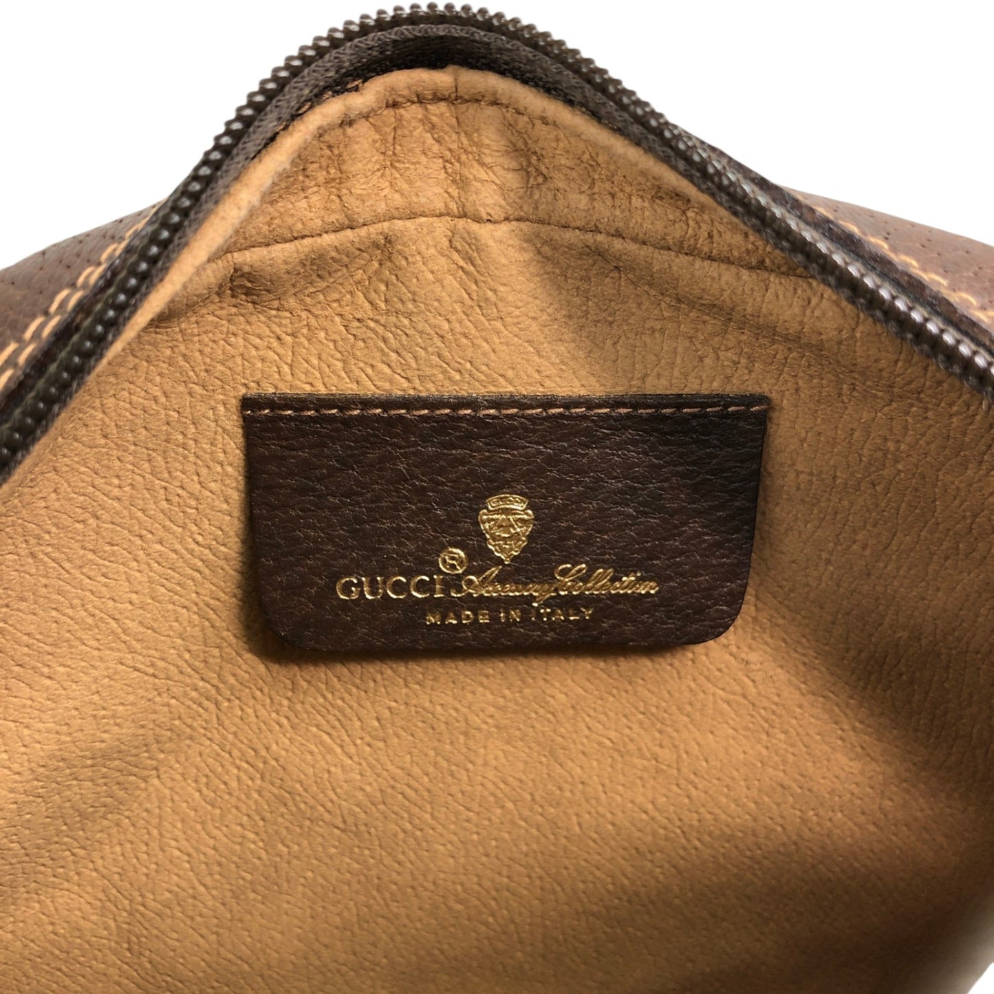 GUCCI Sherry Line Shoulder bag Brown Vintage jvfkhp
