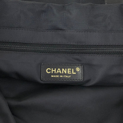 CHANEL New Travel Line Totebag Black Vintage tnjpfz
