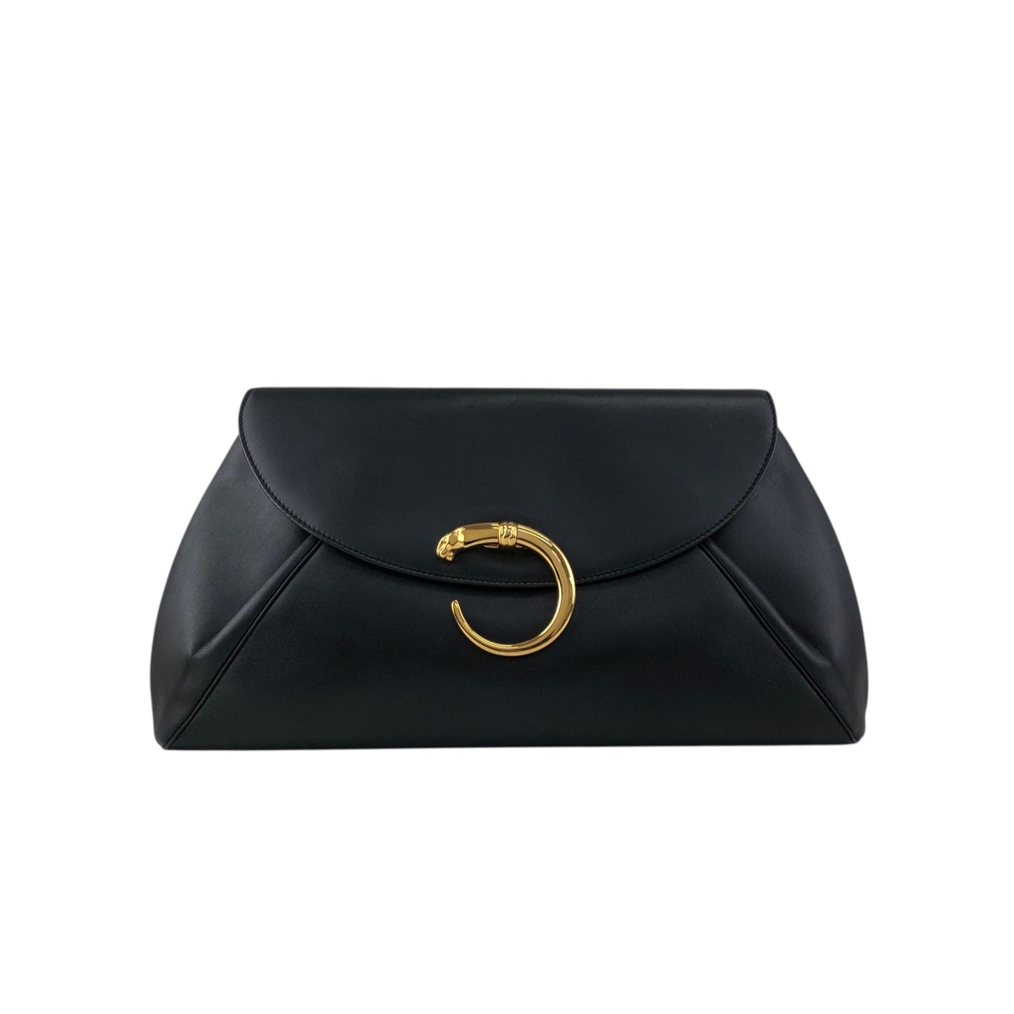 Cartier Clutch bag Black Vintage nhtgwj