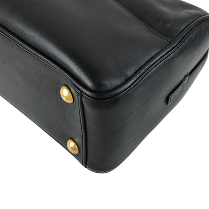 Yves Saint Laurent Two-way Handbag Shoulder bag Black Vintage 5fmarg