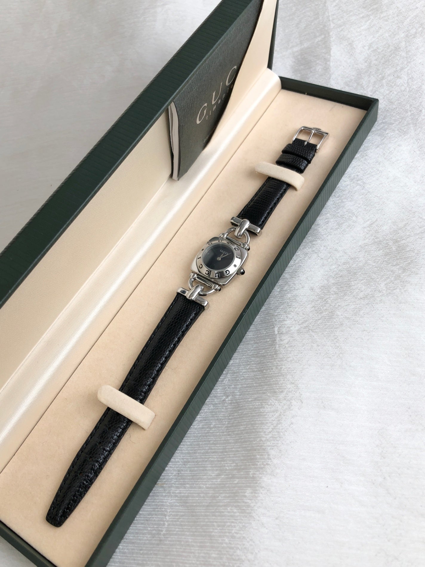 GUCCI Watch Silver 6300L Vintage cikijr