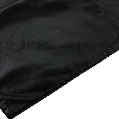 PRADA Tessuto Triangle Logo Handbag Totebag Black Vintage crng7f