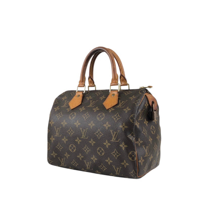 LOUIS VUITTON Monogram Small Boston bag Brown Vintage pg4nya
