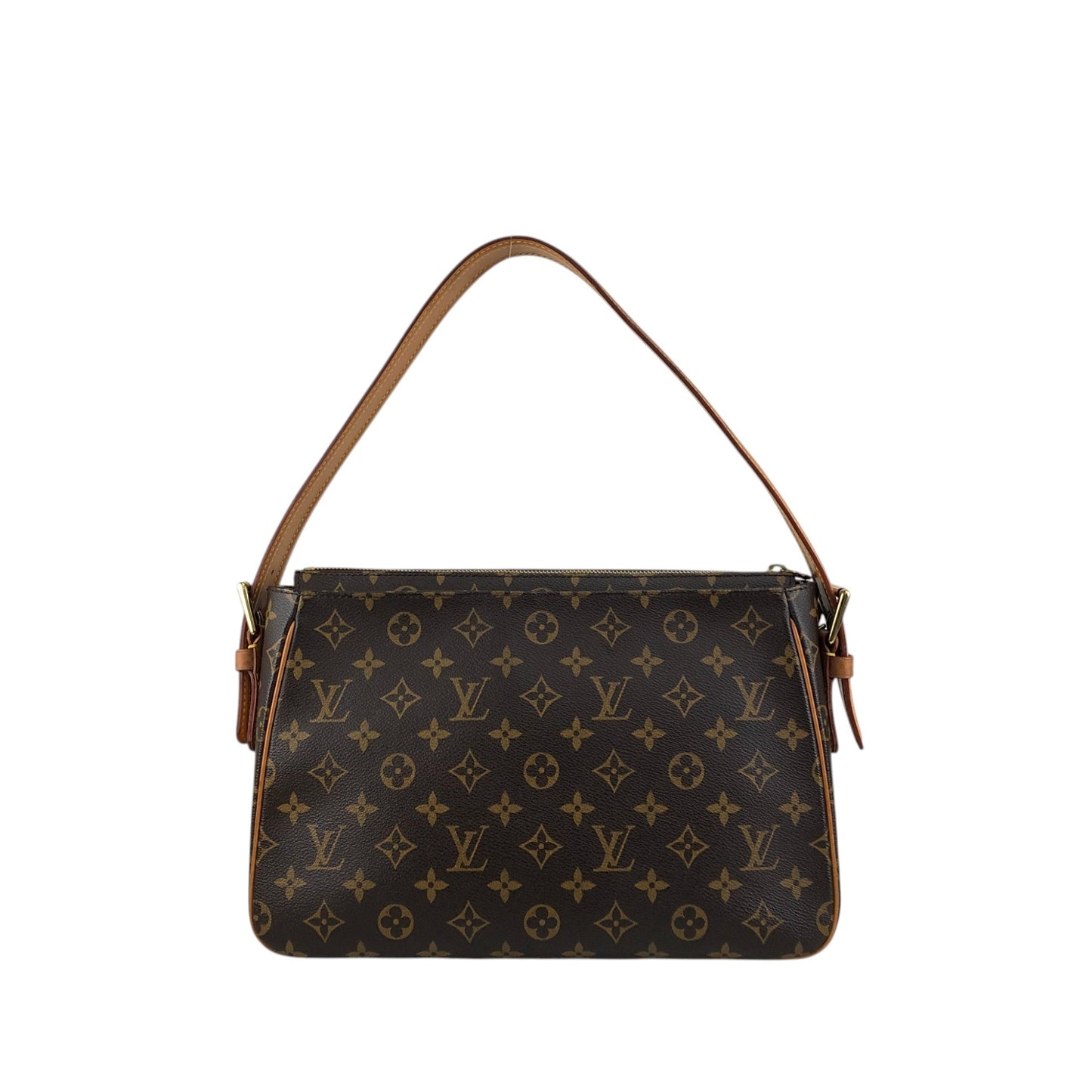 LOUIS VUITTON Monogram Shoulder bag Viva-Cité MM M51164 Brown Vintage w5ixn2