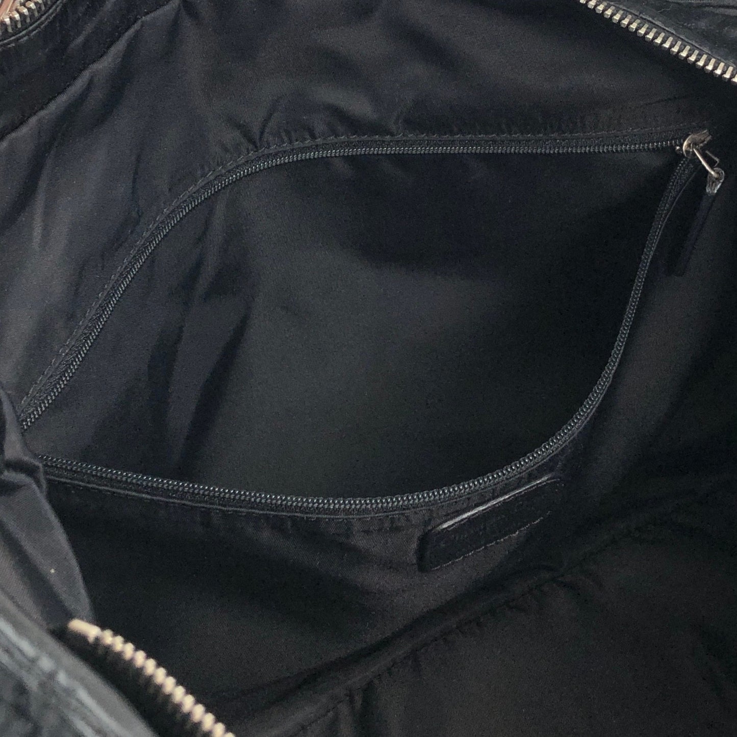 Christian Dior Cannage Charm Totebag Black Vintage ggknav