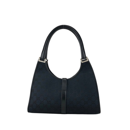 GUCCI Jackie Handbag Totebag Black Vintage xn56ma