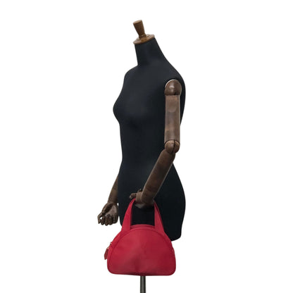Yves Saint Laurent YSL Logo Handbag Red Vintage ebzsxr