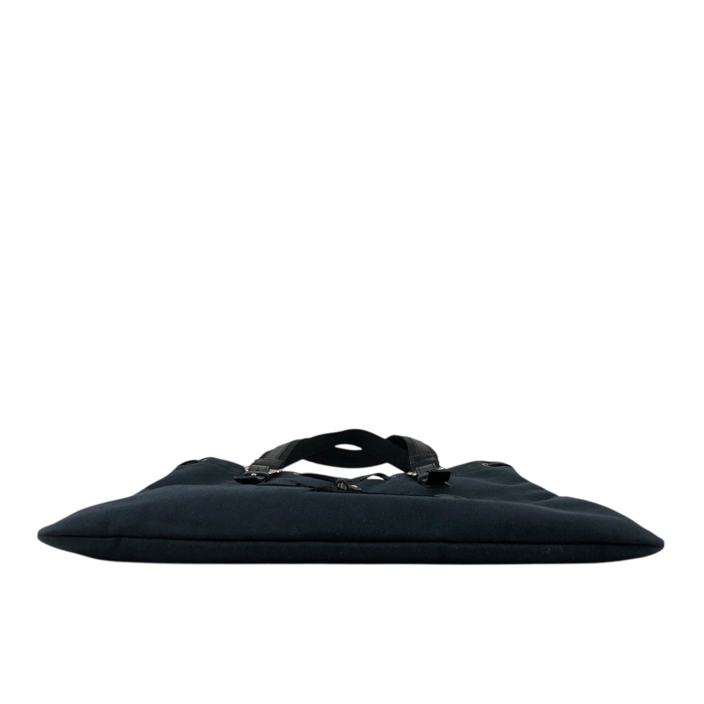 Yves Saint Laurent YSL Logo Totebag Handbag Black Vintage vtg2pn